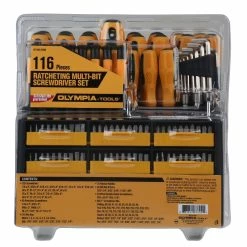 Shanghai Kunjek Hardware 116pc. Screwdriver Bits Set - 87-602-0204 - Screw Drivers