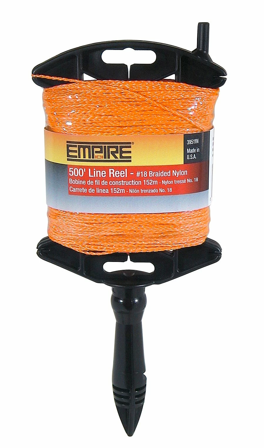Empire 500 ft Braided Gold Reel Line D39511N/D39513 - Marking Tools 3 Empire 500 ft Braided Gold Reel Line D39511N/D39513 - Marking Tools