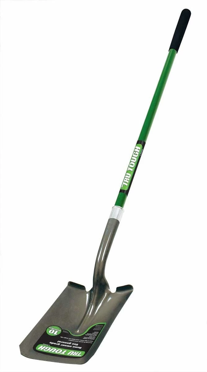Truper Long Handled Square Point Fiberglass Shovel - 32403 - Parts & Accessories 3 Truper Long Handled Square Point Fiberglass Shovel - 32403 - Parts & Accessories