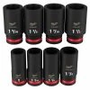 Milwaukee Shockwave™ Impact Duty™ 3/4" Drive SAE Deep 6 Point Socket Set, 8 Piece Set - 49-66-7018 - Sockets & Socket Sets -Tools Online Store c566a19467cc2c2ebb02f0da8f89d4d614cd1f2c 24890374