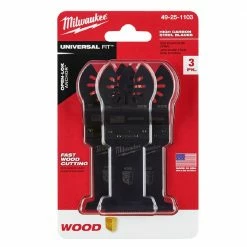 Milwaukee® Open-Lok™ 1-3/8" HCS Wood Blade, 3 Pack - 49-25-1103 - Blades & Knives 9 Milwaukee® Open-Lok™ 1-3/8" HCS Wood Blade, 3 Pack - 49-25-1103 - Blades & Knives -Tools Online Store c8af7eab768719f3f9744089c2037f02d86eff33 24890352 2