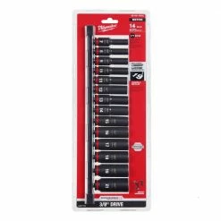 Milwaukee Shockwave™ Impact Duty™ 3/8" Drive Metric Deep 6 Point Socket Set, 14-Piece - 49-66-7008 - Sockets & Socket Sets 11 Milwaukee Shockwave™ Impact Duty™ 3/8" Drive Metric Deep 6 Point Socket Set, 14-Piece - 49-66-7008 - Sockets & Socket Sets -Tools Online Store d3a7dcdaee3ddc526c709f38309eefc756e849f4 24890370 2