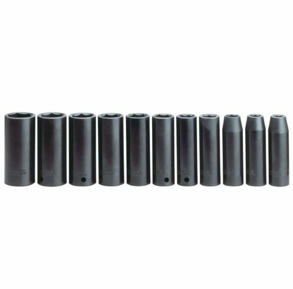 Powermate Air Tool 1/2" Impact Metric Socket Set - 024-0087CT - Sockets & Socket Sets 4 Powermate Air Tool 1/2" Impact Metric Socket Set - 024-0087CT - Sockets & Socket Sets - Image 2