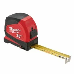 Milwaukee 25' Compact Tape Measure - 48-22-6625 - Leveling & Squares 17 Milwaukee 25' Compact Tape Measure - 48-22-6625 - Leveling & Squares -Tools Online Store de5b62de63eba8ac0161ddb02936dce9003887ba 153818118 2