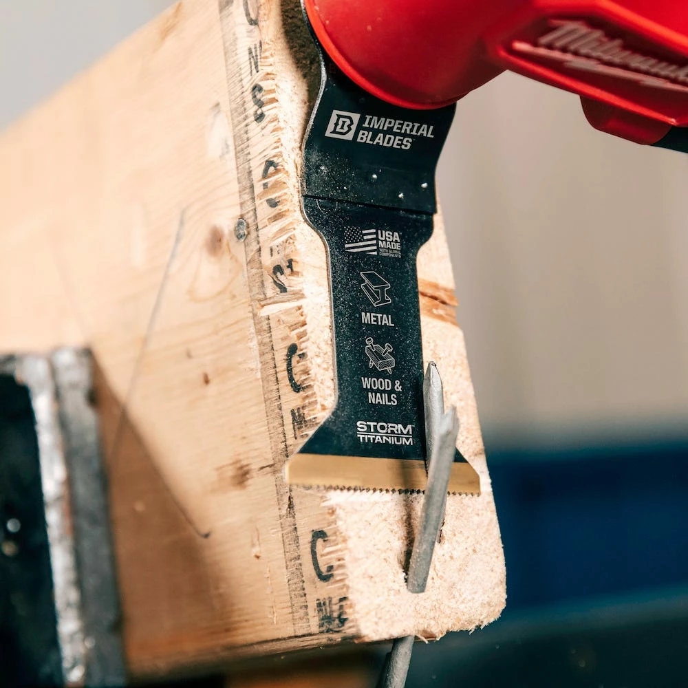 Imperial Blades One Fit 1-3/4" Carbide Extreme Storm Titanium Metal Blade, 3 Piece - 98443004 - Blades & Knives 6 Imperial Blades One Fit 1-3/4" Carbide Extreme Storm Titanium Metal Blade, 3 Piece - 98443004 - Blades & Knives - Image 4