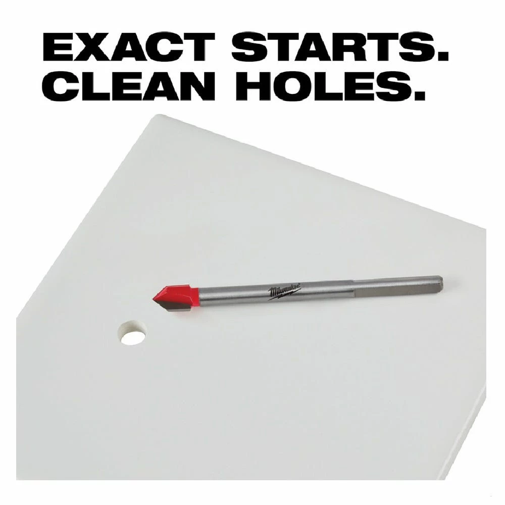Milwaukee 3/8" Glass and Tile Bit - 48-20-8984 - Power Tool Accessories 7 Milwaukee 3/8" Glass and Tile Bit - 48-20-8984 - Power Tool Accessories - Image 5