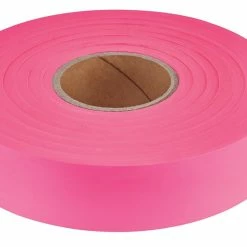 Empire 1-In X 600-Ft Pink Flagging Tape - Leveling & Squares