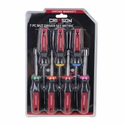 Crimson Force 7 Piece Nut Driver Set Metric - CT-2443-002 - Nut Drivers