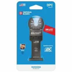 Imperial Blades One Fit 1-3/8" Speartooth Fast Cut Wood Blade, 3 Piece - 98443024 - Blades & Knives -Tools Online Store eacea3affb0ff0a634ba572c646775685916da7b 98443024 1