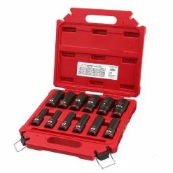 Milwaukee Shockwave™ Impact Duty™ 1/2" Drive SAE Deep 6 Point Socket Set, 12-Piece Set - 49-66-7011 - Sockets & Socket Sets 16 Milwaukee Shockwave™ Impact Duty™ 1/2" Drive SAE Deep 6 Point Socket Set, 12-Piece Set - 49-66-7011 - Sockets & Socket Sets -Tools Online Store eae9084b30257740f70ddf18fc5c13e662aaa607 24890372 6