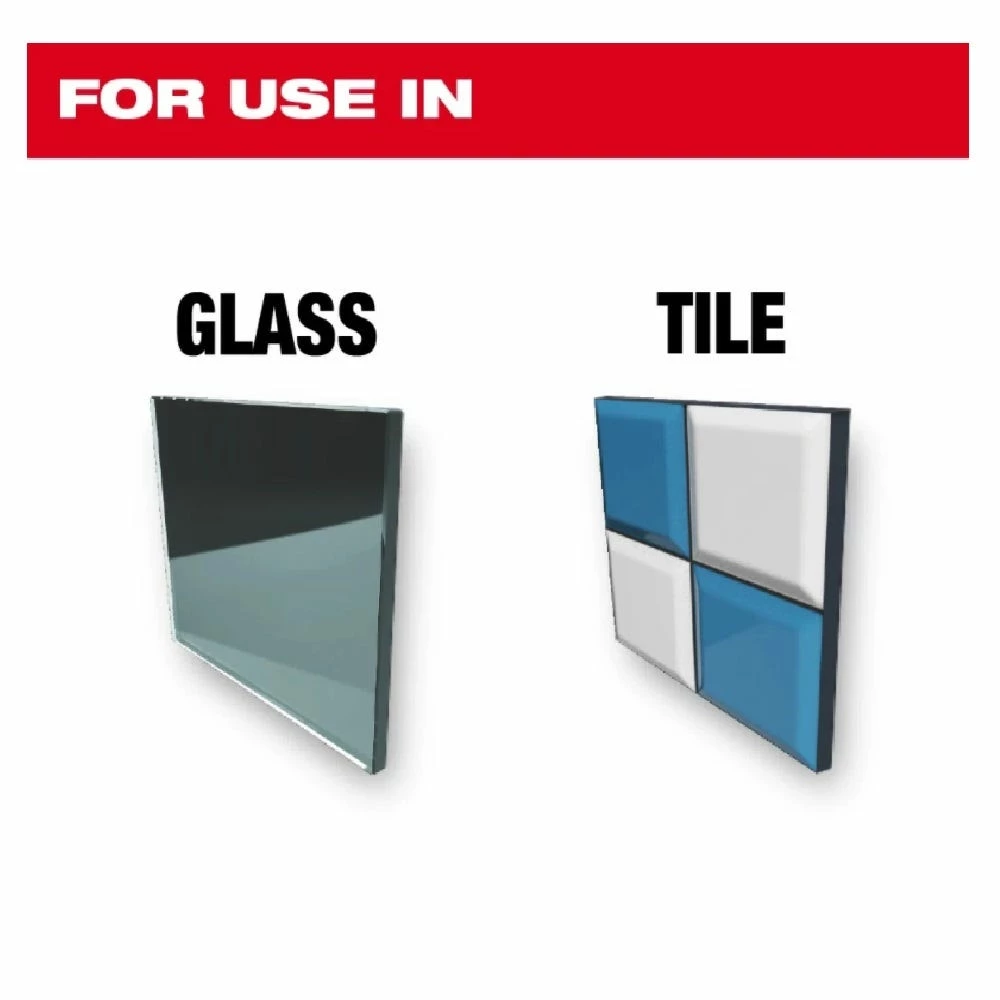 Milwaukee 3/16" Carbide Tipped Glass and Tile Drill Bit - 48-20-8981 - Power Tool Accessories 7 Milwaukee 3/16" Carbide Tipped Glass and Tile Drill Bit - 48-20-8981 - Power Tool Accessories - Image 5