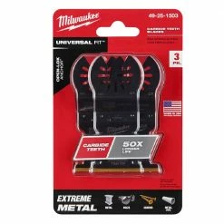 Milwaukee® Open-Lok™ 1-3/8" Titanium Enhanced Carbide Teeth Metal Blade, 3 Pack - 49-25-1503 - Blades & Knives -Tools Online Store f2ae7717559e0499a6e4c84f665e2f55095b410c 24890364 2