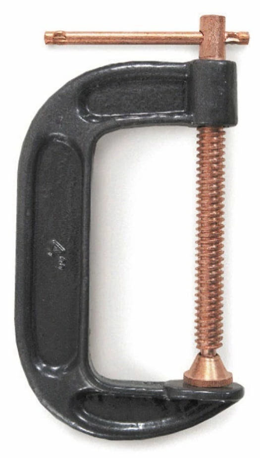 Hobart Copper plated 4 inch CClamp 770059 - Welding Tools & Accessories 3 Hobart Copper plated 4 inch CClamp 770059 - Welding Tools & Accessories