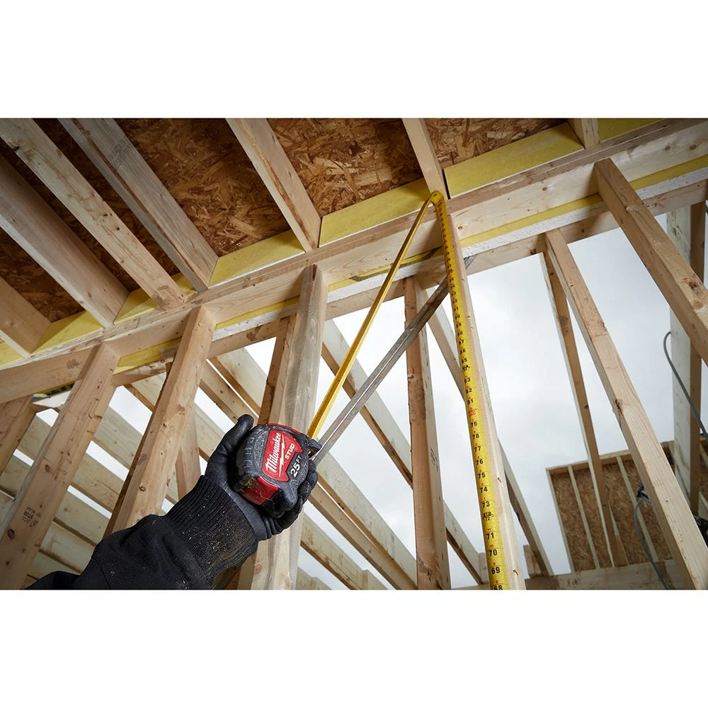 Milwaukee 25' STUD™ Tape Measure with 17' Reach - 48-22-9725 - Measuring Tools 10 Milwaukee 25' STUD™ Tape Measure with 17' Reach - 48-22-9725 - Measuring Tools - Image 8