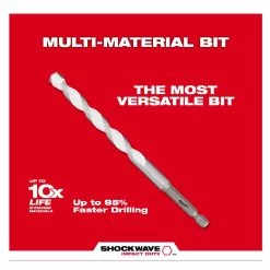 Milwaukee 5/32" Shockwave™ Carbide Multi-Material Drill Bit - 48-20-8882 - Power Tool Accessories 14 Milwaukee 5/32" Shockwave™ Carbide Multi-Material Drill Bit - 48-20-8882 - Power Tool Accessories -Tools Online Store f883d742c6018a391ac6eccb1d1360746fedf50f 24890386 6